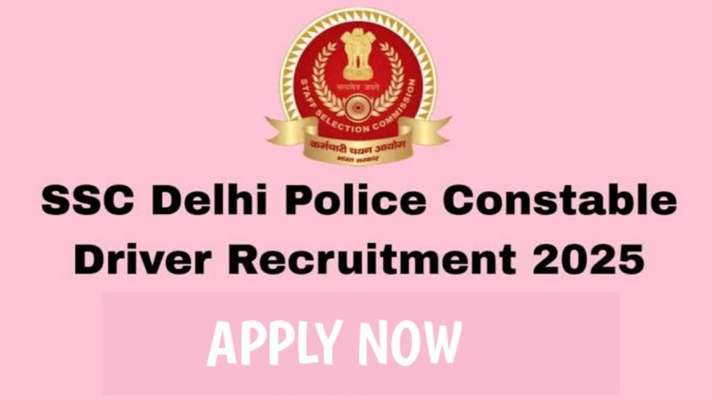 Delhi Constable Recruitment 2025 Out