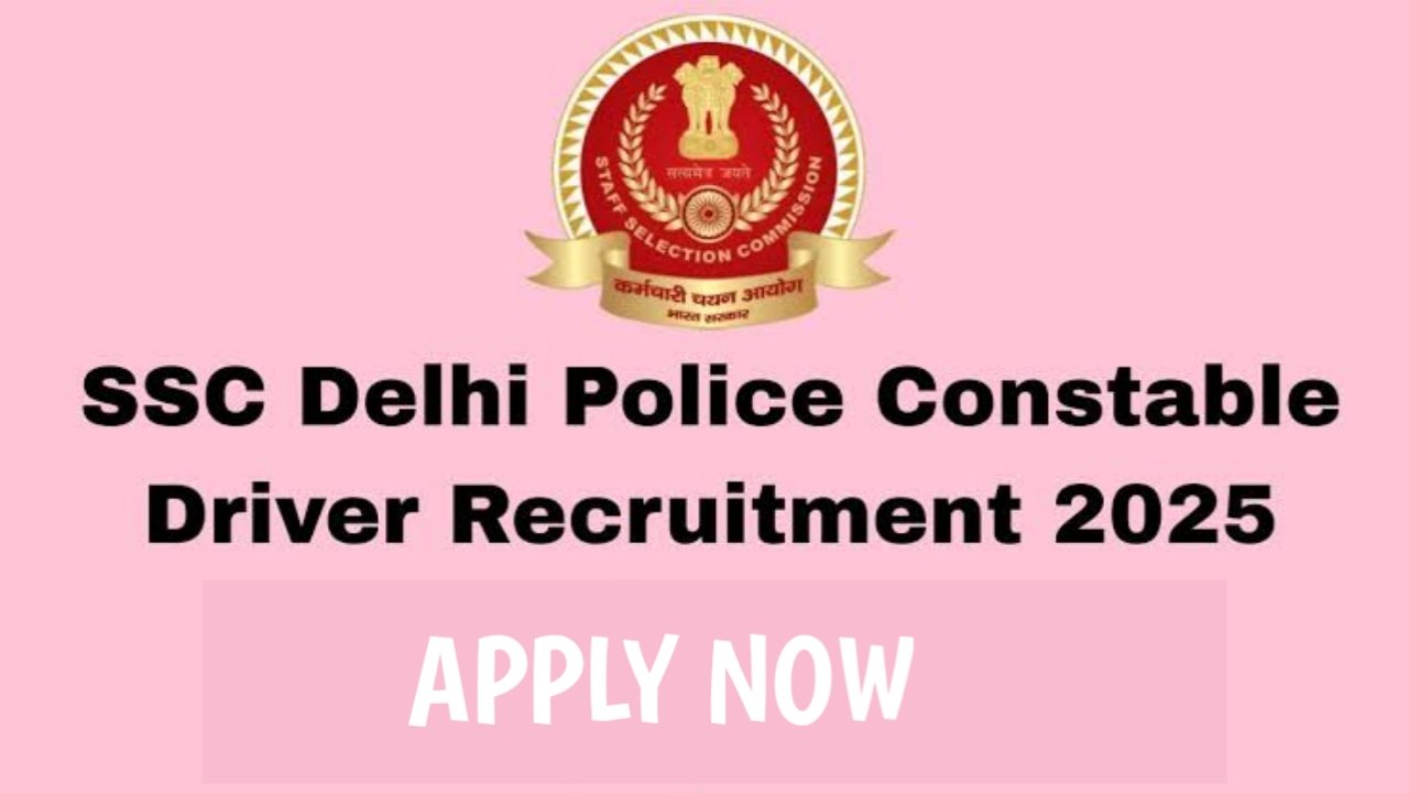 Delhi Constable Recruitment 2025 Out